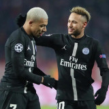 2018/19 PSG JD Black Long Sleeve Soccer Jersey