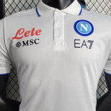 2023 Napoli White POLO Jersey