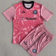 2023/24 Bristol City Pink Kids Soccer Jersey