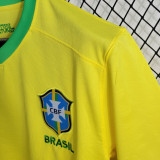 2023/24 Brazil Home 1:1 Quality Yellow Fans Soccer Jersey
