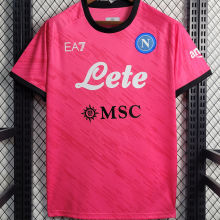 2022/23 Napoli Red Goalkeeper Soccer Jersey