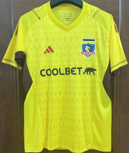 2023/24 Colo-Colo Yellow Goalkeeper Soccer Jersey