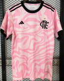 2023 Flamengo Pink Fans Soccer Jersey