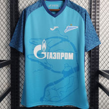 2023/24 Zenit Home Blue Fans Soccer Jersey