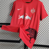 2023/24 RB SALZBURG Bull Red Special Edition Red Fans Soccer Jersey 萨尔茨堡红牛