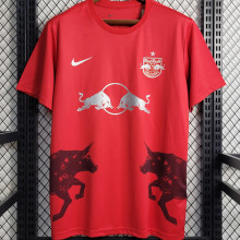 2023/24 RB SALZBURG Bull Red Special Edition Red Fans Soccer Jersey 萨尔茨堡红牛