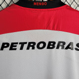 2008/09 Flamengo Away White Retro Soccer Jersey