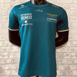 ALONSO #14 Aston Martin F1 Green Team Kids T-Shirt 2023 (圆领 童装)