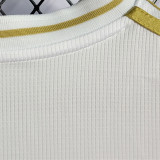 2019/20 RM Home White Long Sleeve Retro Soccer Jersey