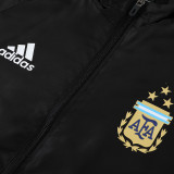 2023/24 Argentina Black  Windbreaker (3 Stars 3星  )