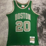 2007/08 Celtics ALLEN #20 Retro Green NBA Jerseys热压