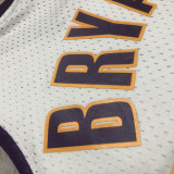 2009/10 Lakers BRYANT #24 Retro White NBA Jerseys热压