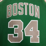 2007/08 Celtics PIERCE #34 Retro Green NBA Jerseys热压