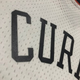 2007/08 Warriors CURRY #30 Retro White NBA Jerseys热压