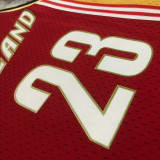 2003/04 Cleveland JAMES #23 Retro Red NBA Jerseys热压