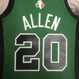 2007 Celtics ALLEN #20 Retro Green NBA Jerseys热压