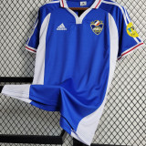 2000 Yugoslavia Home Blue Retro Soccer Jersey