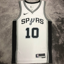 2023/24 Spurs SOCHAN #10 White  NBA Jerseys