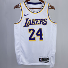 2023/24 Lakers BRYANT #24 White NBA Jerseys 热压