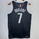 2023/24 Nets DURANT #7 Black NBA Jerseys