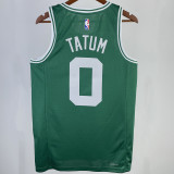 2023/24 Celtics TATUM #0  Green NBA Jerseys 热压