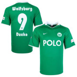 2008/09 Wolfsburg Home Green Retro Jersey