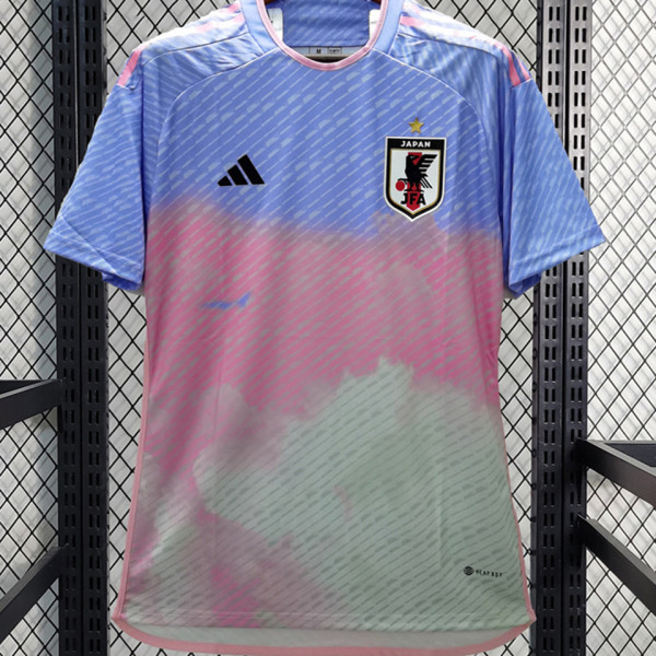 2023 Japan Away Pink Fans Soccer Jersey 一星