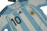 2006 Argentina Home Retro Long Sleeve Jersey