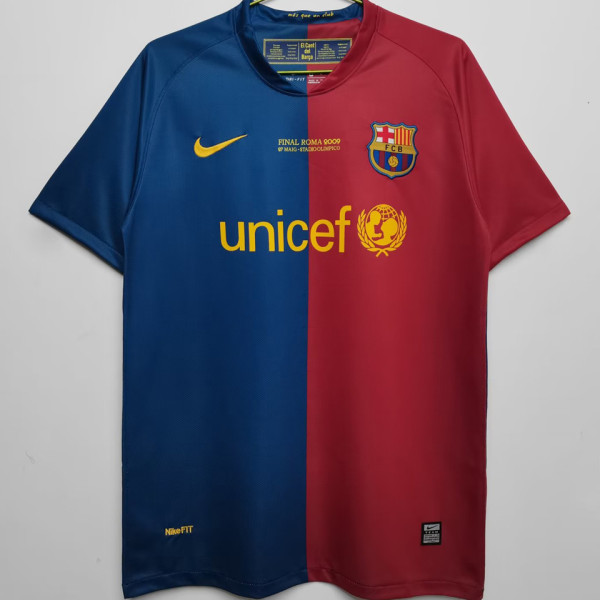 2008/09 BA Home Retro Soccer Jersey(UCL FINAL)胸前小字欧冠版