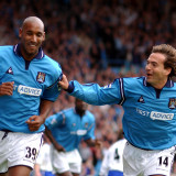 2002/03 Man City Home Blue Retro Soccer Jersey