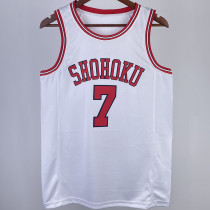 MIYAGI #7 SHOHOKU White NBA Jersey