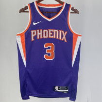 2023/24 Suns PAUL #3 Purple NBA Jerseys