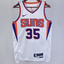 2023/24 Suns DURANT #35 White  NBA Jerseys