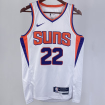 2023/24 Suns AYTON #22 White  NBA Jerseys