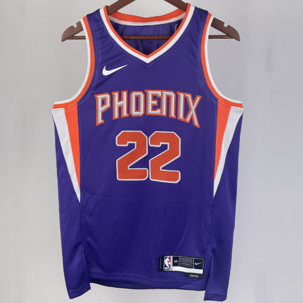 2023/24 Suns AYTON #22 Purple NBA Jerseys