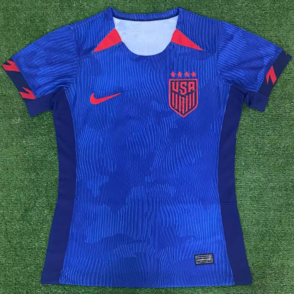 2023 U.S Women World Cup Away Blue Girl Jersey