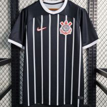 2023/24 Corinthians 1:1 Quality Away Black Fans Soccer Jersey