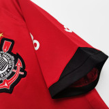 2011/12 Corinthians Third Red Retro Soccer Jersey