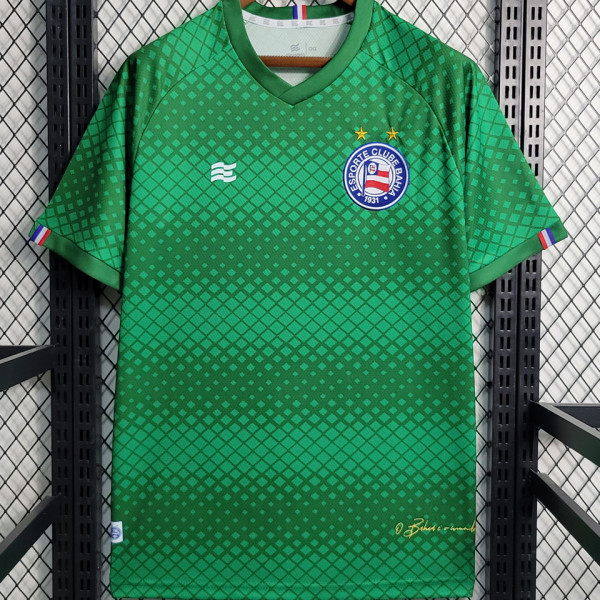 2023/24 Bahia Green Goalkeeper Soccer Jersey