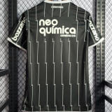 2011/12 Corinthians Black Retro Soccer Jersey