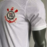 2023/24 Corinthians Home White Player Version Soccer Jersey