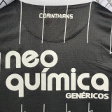 2011/12 Corinthians Black Retro Soccer Jersey