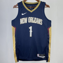 2023/24 Pelicans WILLIAMSON #1 Dark Blue NBA Jerseys
