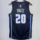 2023/24 Magic FULTZ #20 Black NBA Jerseys 热压