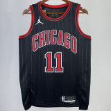 2023/24 Bulls DEROZAN #11 Black NBA Jerseys 热压