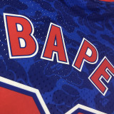 1993 Nets BAPE×M&N #93 Blue NBA Jerseys