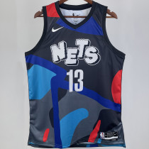 2023/24 Nets  HARDEN #13 City Editionk NBA Jerseys