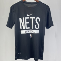 2023/24 Nets Black Training  Short sleeve  NBA Jersey
