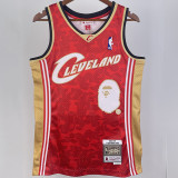 2003/04 Cleveland BAPE×M&N #93 Red NBA Jerseys