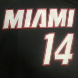 2023/24 Miami Heat HERRO #14 Black NBA Jerseys 热压